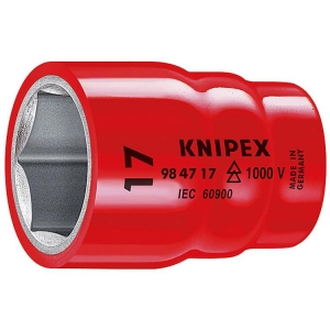Knipex 98 47 10 Socket insulated 6 Point 1/2 inch Drive 10mm